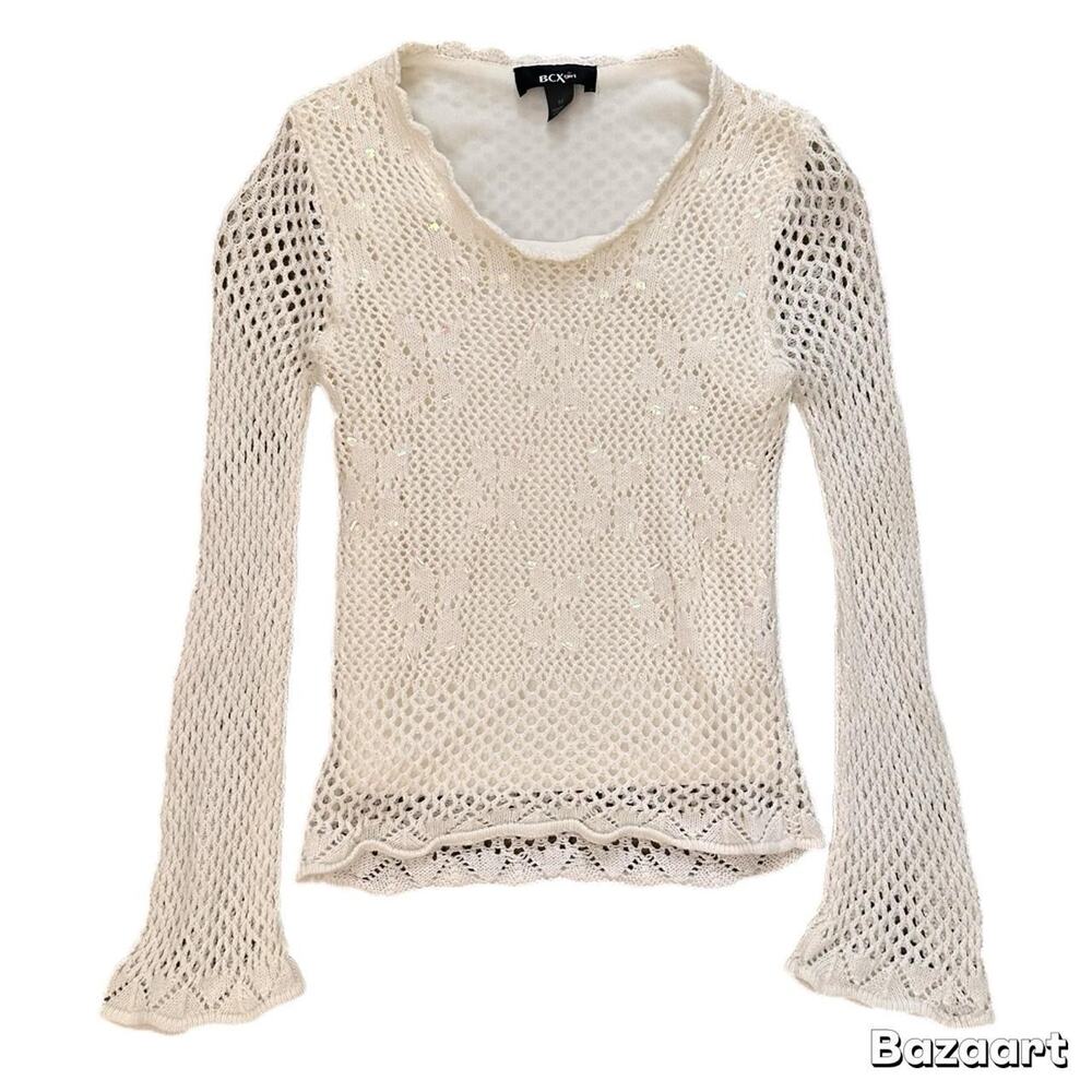 Y2k crochet long sleeve
